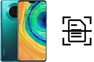 Scan document on a Huawei Mate 30 5G