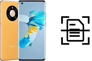 Scan document on a Huawei Mate 40