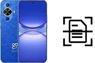 Scan document on a Huawei nova 12 Lite