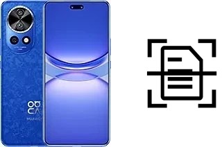 Scan document on a Huawei nova 12 Pro