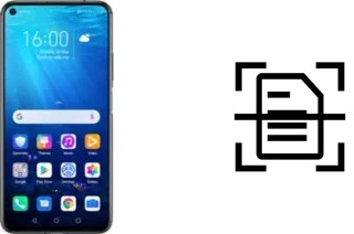 Scan document on a Huawei nova 5T Pro