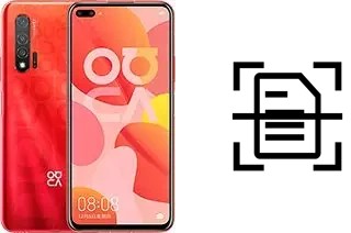 Scan document on a Huawei nova 6