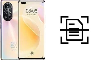 Scan document on a Huawei nova 8 Pro 4G