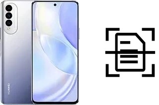 Scan document on a Huawei nova 8 SE Youth