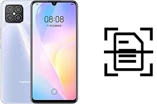 Scan document on a Huawei nova 8 SE