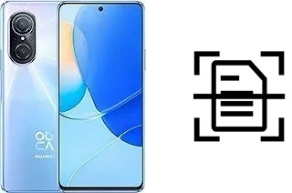 Scan document on a Huawei nova 9 SE 5G