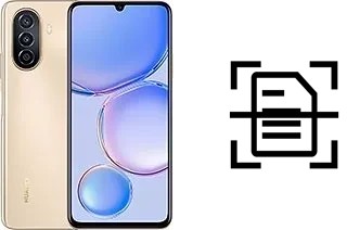 Scan document on a Huawei nova Y71