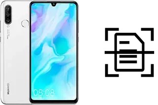 Scan document on a Huawei P30 lite