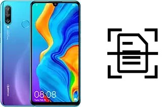 Scan document on a Huawei P30 lite New Edition