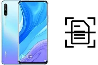 Scan document on a Huawei P smart Pro 2019