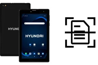 Scan document on a Hyundai HyTab 7LC1