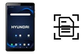 Scan document on a Hyundai HyTab Plus 8LB1