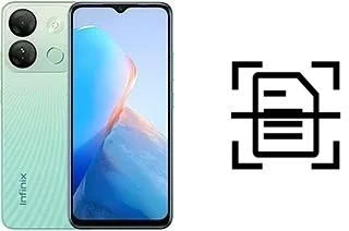 Scan document on an Infinix Smart 7 HD