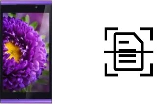 Scan document on an InFocus M310 Charm Purple