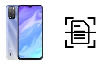 Scan document on an itel Vision 1Pro