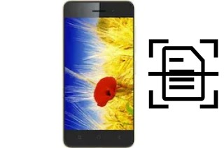 Scan document on an itel Wish A21