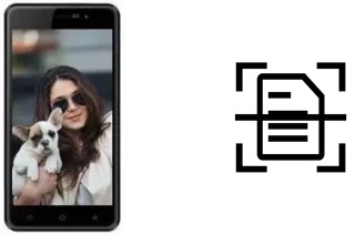 Scan document on a Karbonn K9 Smart Selfie