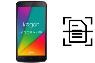 Scan document on a Kogan Agora 4G Plus