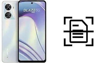 Scan document on a Lava Blaze Pro 5G