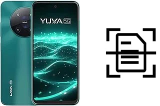 Scan document on a Lava Yuva 5G