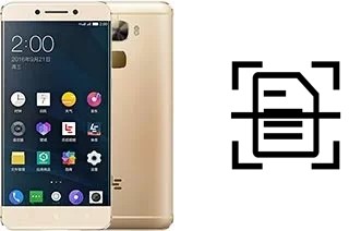 Scan document on a LeEco Le Pro3 Elite