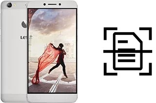 Scan document on a LeEco Le 1s