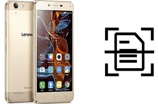 Scan document on a Lenovo Vibe K5