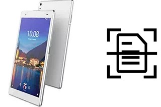 Scan document on a Lenovo Tab 4 8