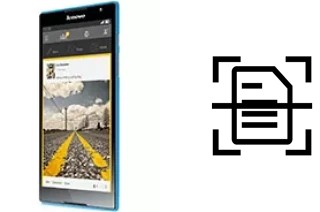 Scan document on a Lenovo Tab S8