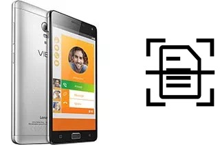 Scan document on a Lenovo Vibe P1