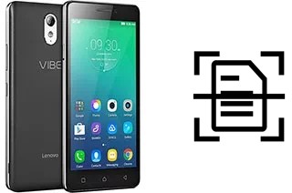 Scan document on a Lenovo Vibe P1m