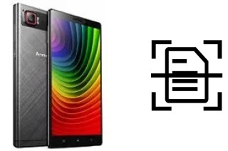 Scan document on a Lenovo Vibe Z2