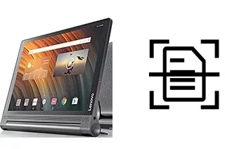 Scan document on a Lenovo Yoga Tab 3 Plus