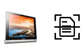 Scan document on a Lenovo Yoga Tablet 10