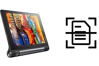 Scan document on a Lenovo Yoga Tab 3 8.0