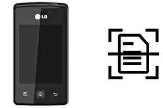 Scan document on a LG E2