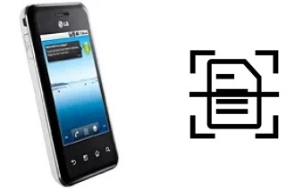 Scan document on a LG Optimus Chic E720