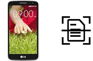 Scan document on a LG G2 mini LTE