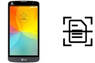 Scan document on a LG L Prime