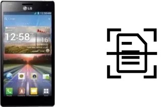 Scan document on a LG Optimus 4X HD