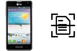 Scan document on a LG Optimus F3