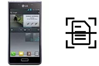 Scan document on a LG Optimus L7 P700