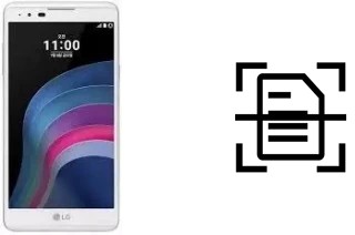 Scan document on a LG X Fast