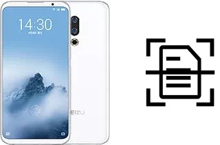 Scan document on a Meizu 16