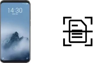 Scan document on a Meizu 16th Plus