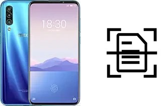 Scan document on a Meizu 16Xs