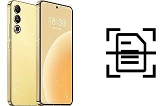 Scan document on a Meizu 20