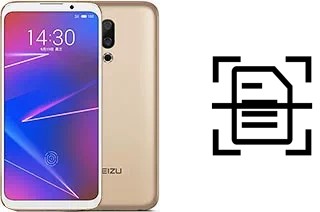 Scan document on a Meizu 16X