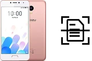 Scan document on a Meizu M5c