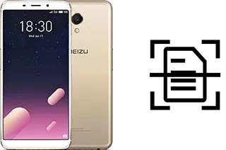 Scan document on a Meizu M6s